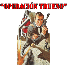 Multi Media Movies International James Bond 007 Thunderball Spanish Logo 