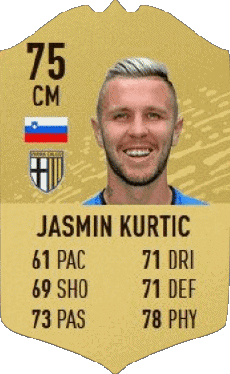 Multi Media Video Games F I F A - Card Players Slovenia Jasmin Kurtic 