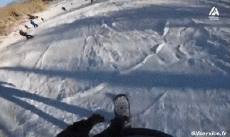 Humor - Fun Deportes Tabla de nieve Free Style Gamelle Fail 