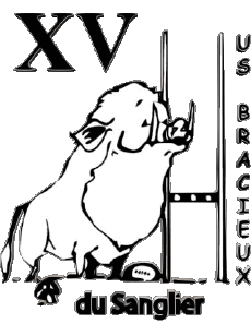 Sport Rugby Club Frankreich Logo Dept 41 US Bracieux 