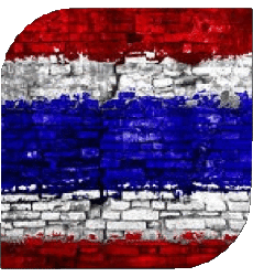 Banderas Asia Tailandia Plaza 