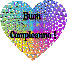 Mensajes Italiano Buon Compleanno Cuore 012 