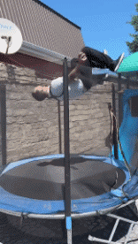 Humor - Fun Deportes Trampolín Afuera Fail 