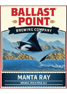 Manta Ray-Bebidas Cervezas USA Ballast Point Manta Ray