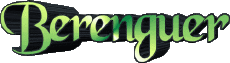 First Names MASCULINE - Spain B Berenguer 