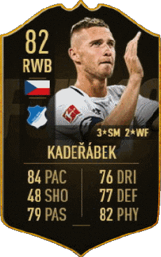 Multimedia Videospiele F I F A - Karten Spieler Tschechien Pavel Kaderábek 