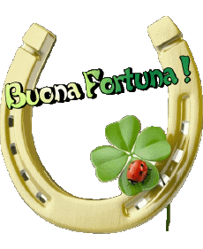 Messages Italian Buona Fortuna 08 
