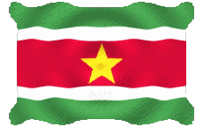 Banderas América Surinam Ondulación 