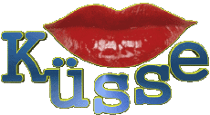 Mensajes Alemán Küsse 01 