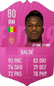 Multimedia Vídeo Juegos F I F A - Jugadores  cartas Senegal Keita Baldé Diao 
