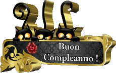 Mensajes Italiano Buon Compleanno Animali 008 