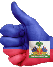 Fahnen Amerika Haiti Verschiedene 