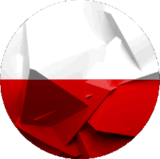 Drapeaux Europe Pologne Rond 