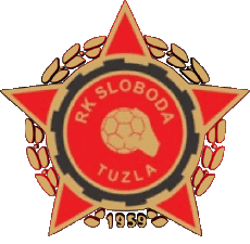 Deportes Balonmano -clubes - Escudos Bosnia y Herzegovina RK  Sloboda Tuzla 