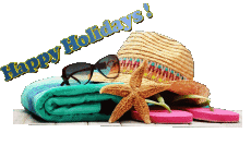 Nachrichten Englisch Happy Holidays Transparenter Hintergrund 05 