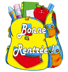 Messages Français Bonne Rentrée Fond Transparent 015 