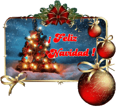 Mensajes Español Feliz Navidad Serie 09 