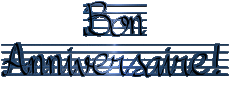 Messagi Francese Bon Anniversaire Texte 001 
