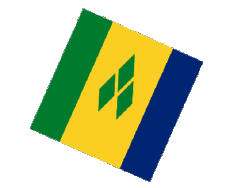 Bandiere America Saint Vincent e Grenadine Sfera - Cubo 