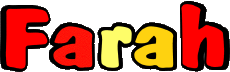 First Names FEMININE - Maghreb Muslim F Farah 