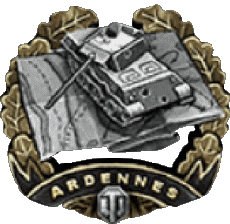 Ardennes-Multimedia Videospiele World of Tanks Medaillen 