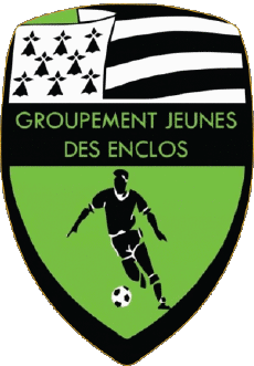 Sports FootBall Club France Logo Bretagne 29 - Finistère GJ des Enclos Sizun 