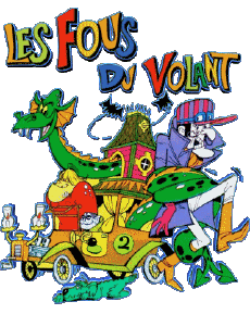 Multimedia Cartoons TV Filme Wacky Races Französisches Logo 