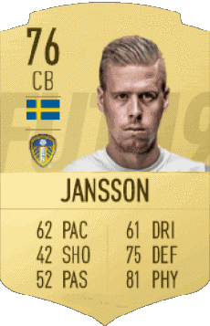 Multimedia Vídeo Juegos F I F A - Jugadores  cartas Suecia Pontus Jansson 