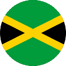 Flags America Jamaica Round 