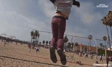 Humor -  Fun PEOPLE Tightrope Fun Win 