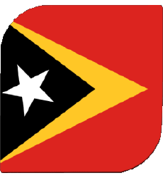 Flags Asia East Timor Square 