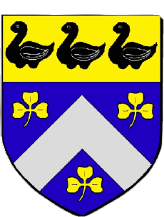 Wappen-Fahnen Frankreich Abteilungen - Städte 77 PONTAULT COMBAULT Wappen