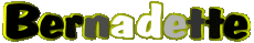 Vorname WEIBLICH - Frankreich B Bernadette 