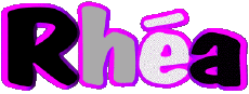 Vorname WEIBLICH - Frankreich R Rhéa 