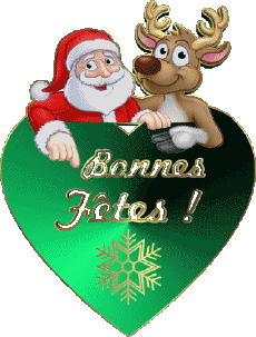 Nachrichten Französisch Bonnes Fêtes (Noël) Série 07 