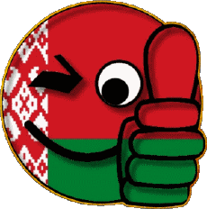 Flags Europe Belarus Smiley - OK 