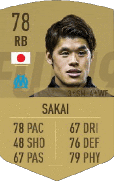 Multi Média Jeux Vidéo F I F A - Joueurs Cartes Japon Hiroki Sakai 