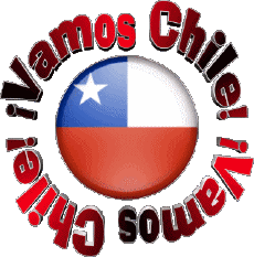 Nachrichten Spanisch Vamos Chile Bandera 