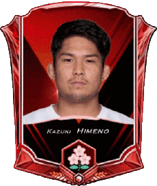 Deportes Rugby - Jugadores Japón Kazuki Himeno 