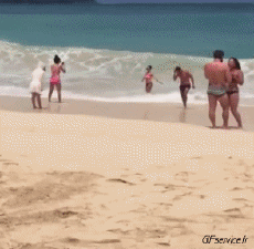 Umorismo -  Fun Luoghi In riva al Mare 