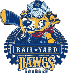 Sport Eishockey U.S.A - S P H L Roanoke Rail Yard Dawgs 