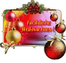 Messagi Tedesco Fröhliche  Weihnachten Série 08 