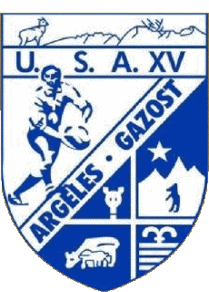 Sports Rugby Club France Logo Dept 65 US Argelès 