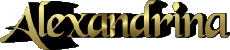 First Names FEMININE - Portugal A Alexandrina 