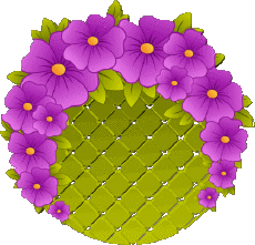 Messagi Spagnolo Feliz Cumpleaños Floral Sfondo trasparente 019 