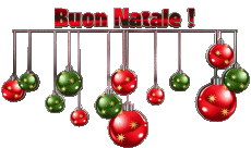 First Name - Messages Messages - Italian Buon Natale Serie 08 