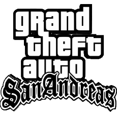 Logo-Multimedia Vídeo Juegos Grand Theft Auto GTA - San Andreas Logo