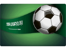 Sports FootBall Equipes Nationales - Ligues - Fédération Asie Arabie Saoudite 