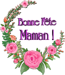 Nachrichten Französisch Bonne Fête Maman 011 