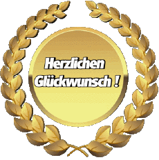 Messagi Tedesco Herzlichen Glückwunsch 10 